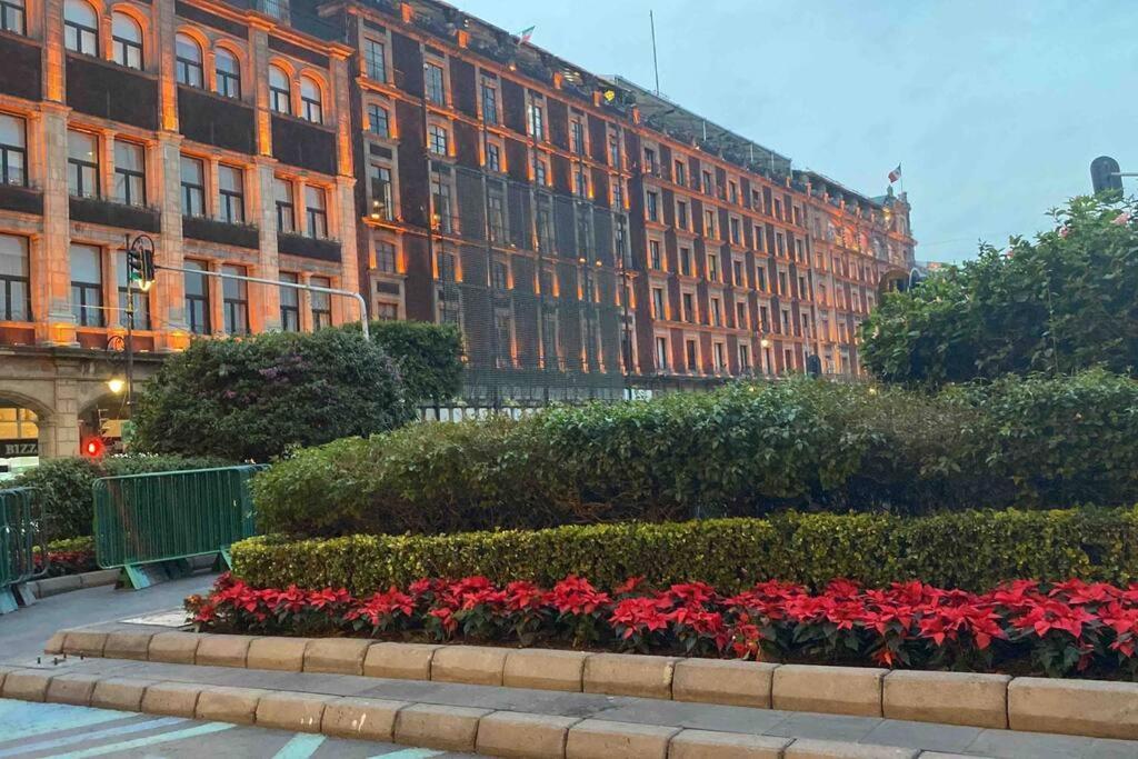 Ferienwohnung Downtown Depto Con Terraza Privada Mexiko-Stadt Exterior foto